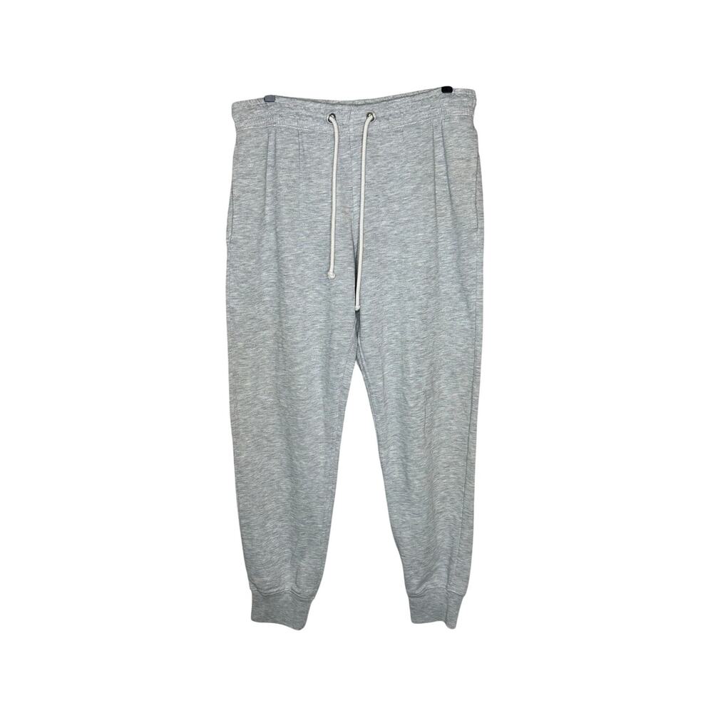 H&M Joggers Mens Small Gray Cotton Blend Elastic Drawstring Waist Sweatpants S